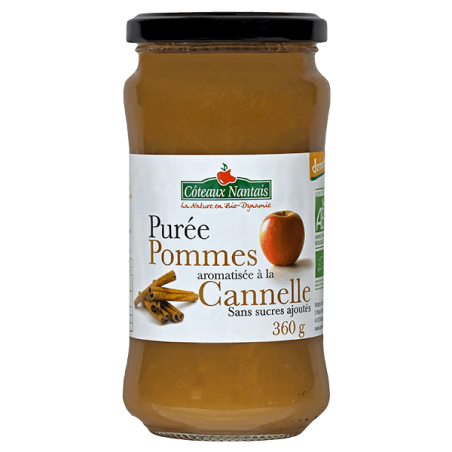 Pur E Pommes Cannelle Bio Demeter G C Teaux Nantais