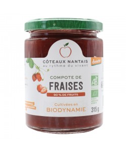 COMPOTE POMME RHUBARBE BIO 130GG. CHAMPS
